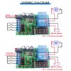 Youmile 5V - 24V DC Motor Forward/Reverse Controller module Timing
