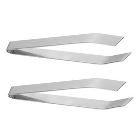 Alipis 2pcs Fish Bone Tweezer Hair Tweezers Fishbone Pliers Kitchen Tweezers Seafood Tools Tweazers Chicken Duck Clips Chicken Clips Tweezers for Fish Bones Tweasers Kitchen Pliers