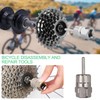 Maxentico Chain Whip, Chain Gauge Bicycle Sprocket Cassette Tool for