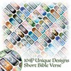 104 Pcs Christian Magnetic Bookmarks - Bible Page Markers for