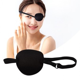 One-Eyed Eye Patch Cover Black 3ea