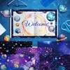 24 Sheets Starry Sky Pattern Scrapbook Paper, 12 Designs Scrapbook