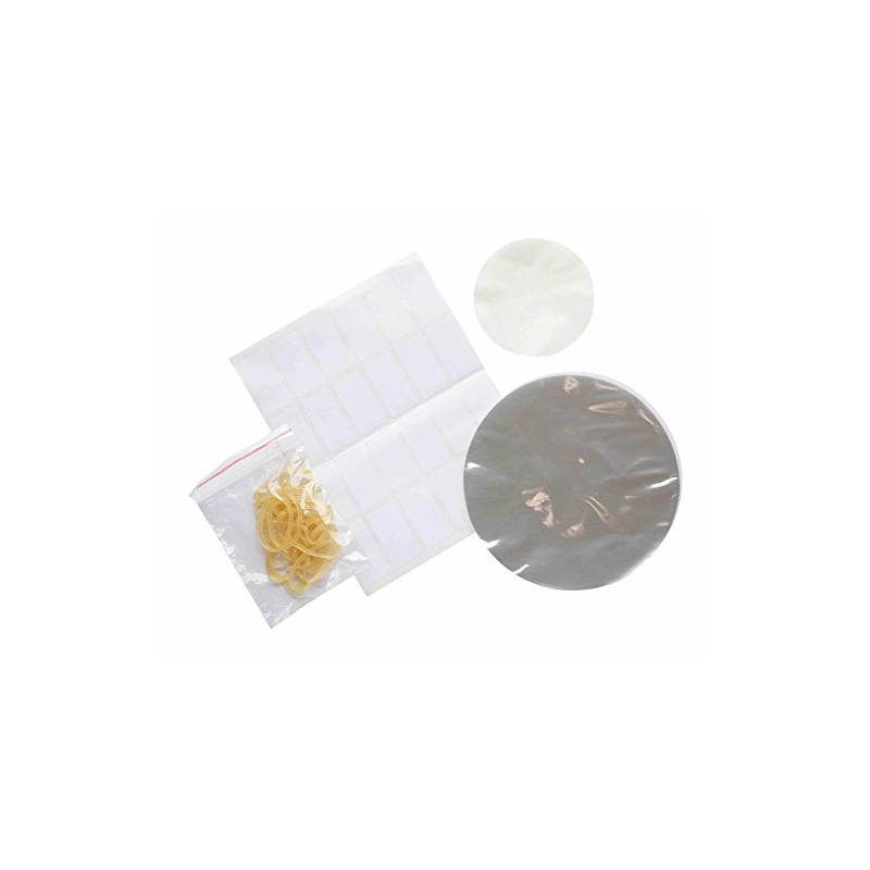 Tongmaster 24 Pack Jam Jar Cover Kit (for 454g (1lb)