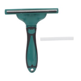 Pet Deshedding Brush Loose Hair Knots Removal Safe Cat Dog Grooming Comb for Puppy Kitten Green