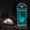 Lightzz Kids Water Bottle with 3D Glowing Shark LED Light