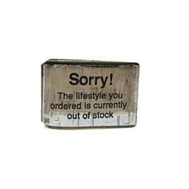 Banksy Sorry! The Lifestyle You Ordered Oyster Card Holder