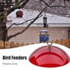 Outdoor Baffle for Bird Feeder Clear Bird Feeder Protective Dome