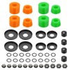YELARXI Skateboard Bushings, Skateboard Truck Rebuild Long-Board Kit Bushings Washers
