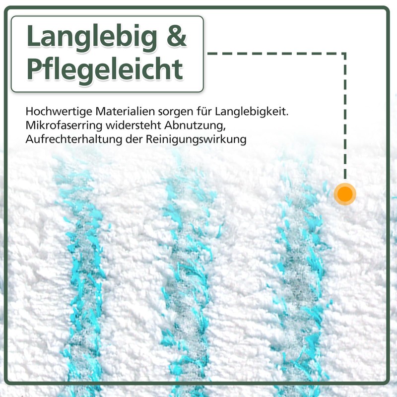 3 Pack Replacement Mop Covers for Leifheit Profi XL Micro