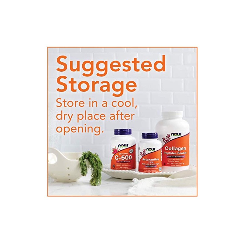 L-Glutamina de NOW Suplemento Aminocido que Favorece un Balance Saludable