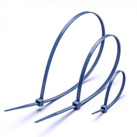 ACATMOON Metal Detectable Zip Ties Blue 14.5 inch, X-Ray,Food Metal Detectable Cable Ties Blue for Industrial Use(pack of 100 pcs)