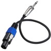 Speakon to 1/4" Speaker Cable, 6.35mm TS Male Plug to