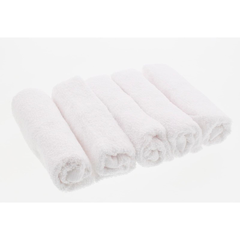 Nakamura Hot Towel Kitchen Cloth, Soft Cotton, Set of 5,