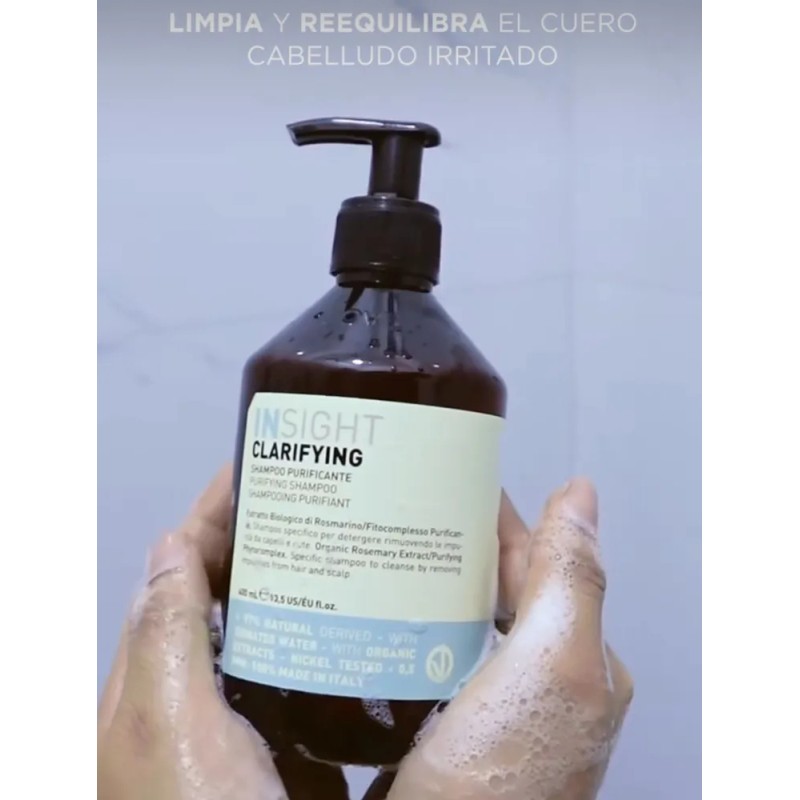 Insight Clarifying Shampoo 400m & Tratamiento 100m Anticaspa
