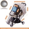 Bemece Stroller Rain Cover, Universal Stroller Accessory, Baby Travel Weather