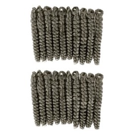 PHOCAS 20'' 3Packs Short Curly Crochet Hair for Black Women Wand Curl Jamaican Bounce Crochet Hair - 8MM #GREY