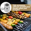 Totority Rotisserie Rod Fixing Holder Iron Grilling Rod Bolt BBQ