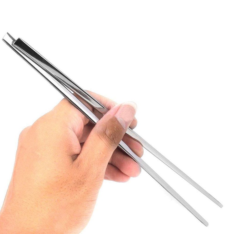 YAPULLYA Polished Stainless Steel Spoons and Chopsticks Set, Korean Chopsticks