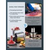 Electric Meat Grinder, Sausage Stuffer with 3 Sausage Tubes, 2