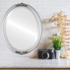 OVALCREST Oval Beveled Wall Mirror for Home Decor - Contessa