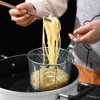 MAGICLULU Spaghetti Strainer Spoon Stainless Steel Food Strainer Noodle Strainer