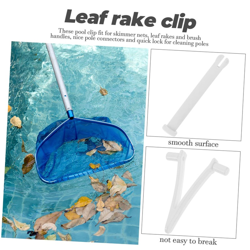 BESPORTBLE 15sets Swimming Pool v Clips Replacement Attachment Clips Handle
