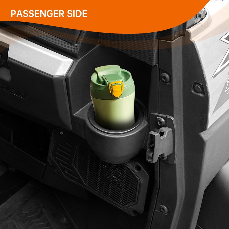 CUSAUTV Cup Holder Compatible with Polaris Ranger 1000/ Ranger XP