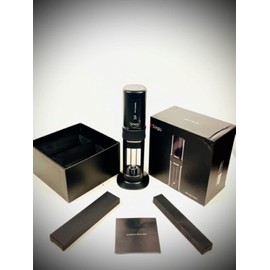 Intelligent Electric Herb and Spice Grinder, USB Rechargeable Automatic Grinder Fast Mill with Aluminum Grinding Teeth, Cone Holder, Electric Portable Herb Grinder - Simpo by Major Key (Grey)