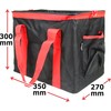 E-Value EKB-L-N Square Stand Bag, Approx. Width 13.8 x Depth