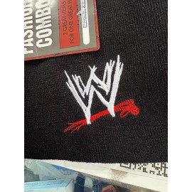 WWE Wrestling Beanie Knit Hat Vintage WWF Stone Cold The Rock Y2K John Cena