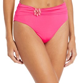 Trina Turk Women's Standard Monaco Solids High Waist, Geranium, 10