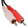 kenable Stackable 2 x RCA Phonos to Phonos Audio Cable