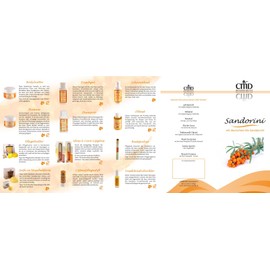 CMD Sandorini Hand Cream with Sea Buckthorn Oil Pack of 2 (Organic, Natural Cosmetics)
