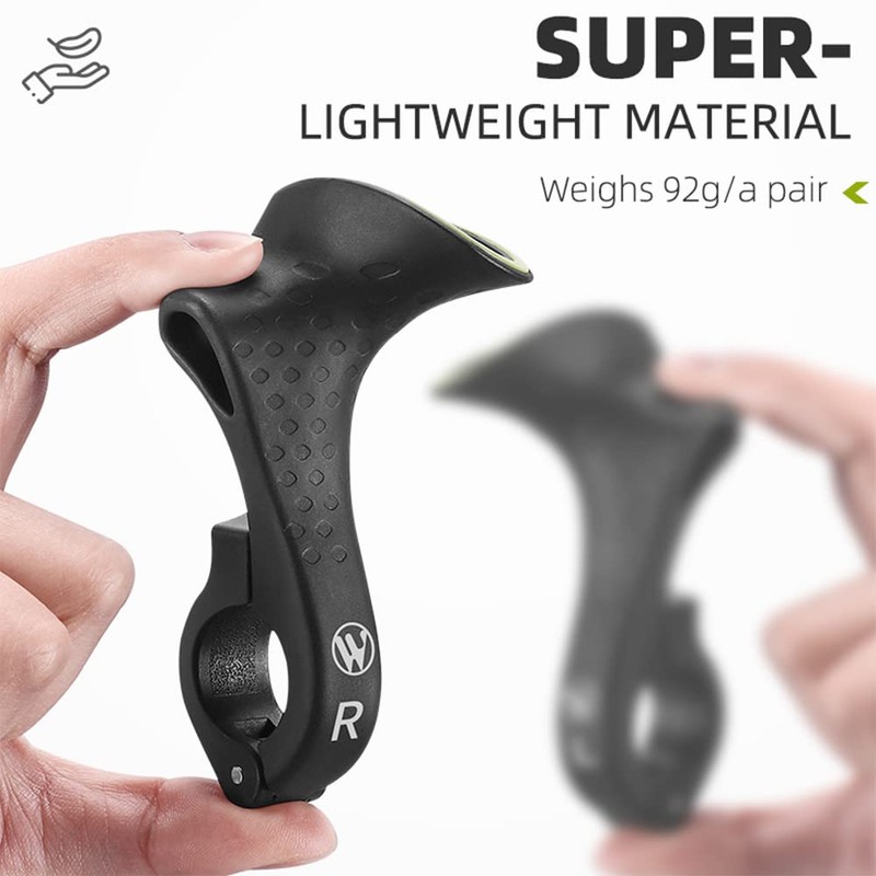Bicycle Bar Ends Ergonomic -Slip MTB Mountain Bike Handlebar Ends