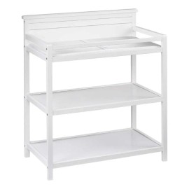 Oxford Baby Universal Wood Changing Station in Snow White Finish