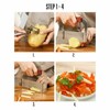 AIMALL 1PC Potato Crinkle Cutter Dough Wavy Slicer Steel Kitchen