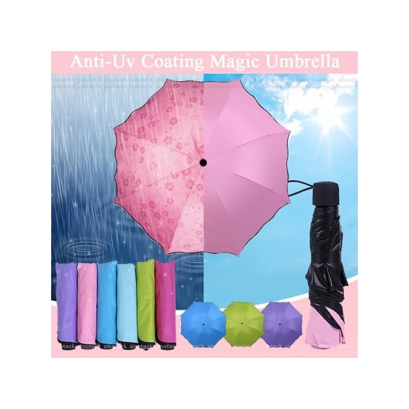 Taej 85 5 Paraguas Magicos Sombrilla Colores Para Lluvia O