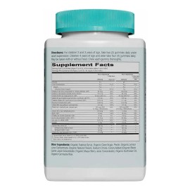 Smartypants Kids Y Toddler Multivitaminas + Omega3 180gomas Sabor Cereza Y Bayas