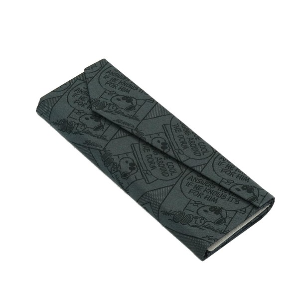 Peanuts PND49036 Gray SNOOPY Joe Cool Brand Glasses Case, Foldable,