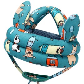 Accmor Baby Helmet Breathable Head Protector for Crawling Walking, Lightweight Infant Safety Head Guard Cap Cute Adjustable Toddler Protection Cap with Soft Cushion for 6-24 Months Boys Girls