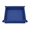 Folding PU Leather Valet Tray for Daily Essentials – Collapsible