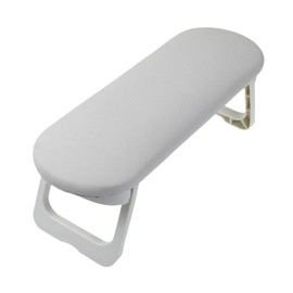 TENOL Nail Arm Rest Cushion Manicure Tool Folding Soft Hand Rest Nail Hand Rest Stand for Acrylic Nails Nail Art Home, White