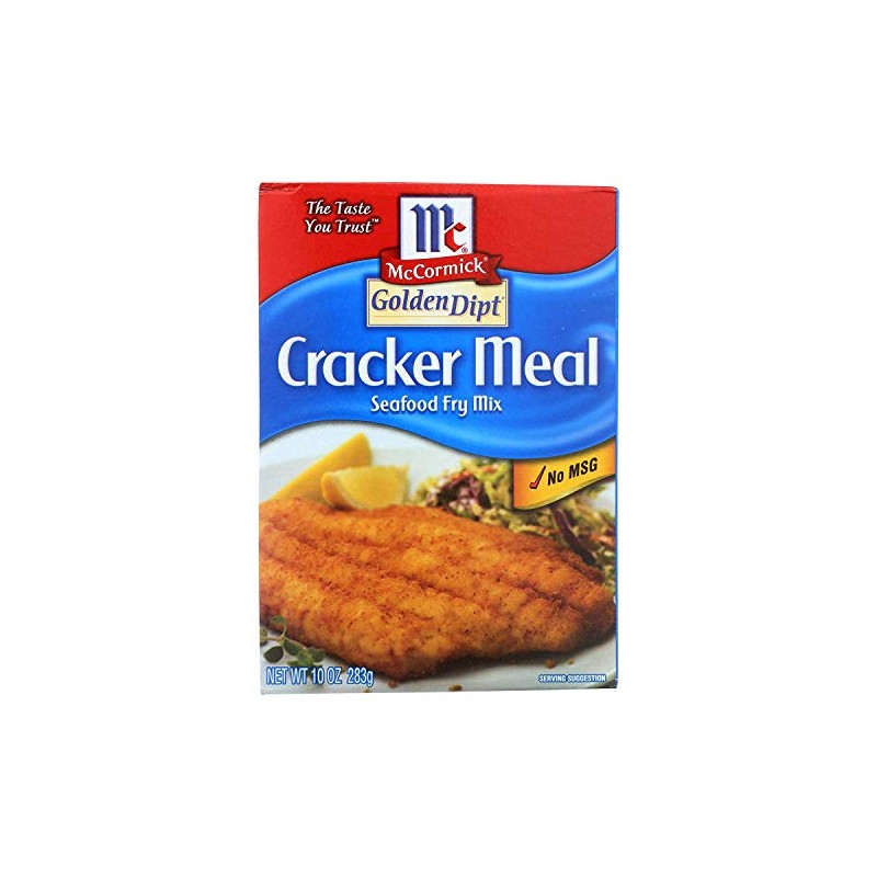 McCormick Golden Dipt Cracker Meal Seafood Fry Mix, 10 oz