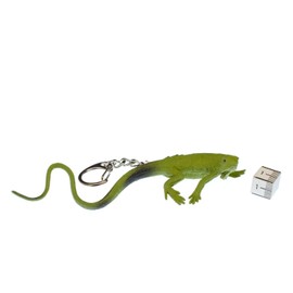 Waran Key Ring Miniblings Pendant Key Ring Lizard Gecko Green
