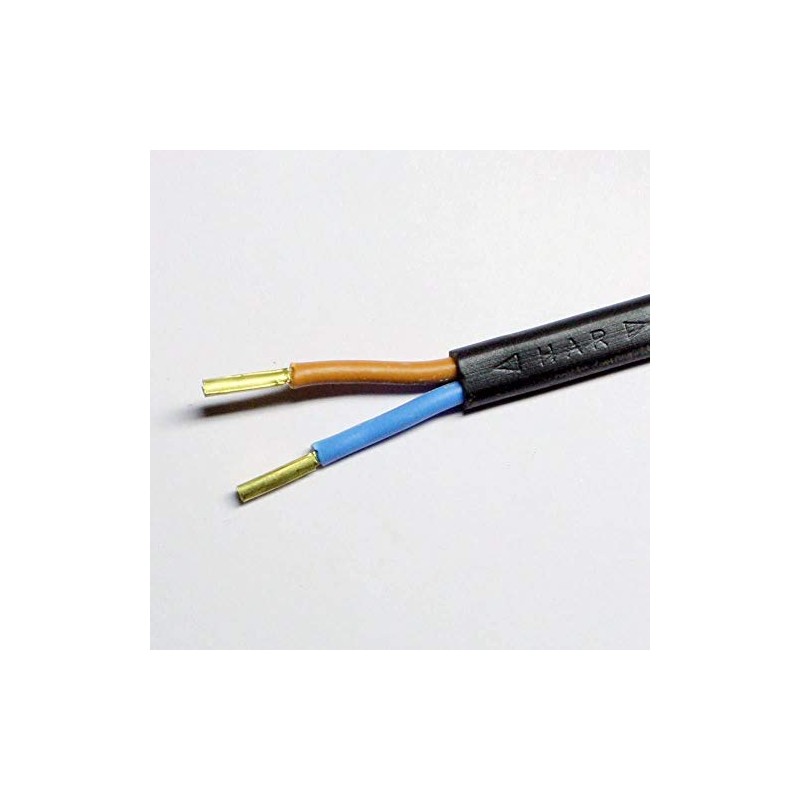 1.50 m Connection Cable H03VVH2-F 2 x 0.75 mm² -