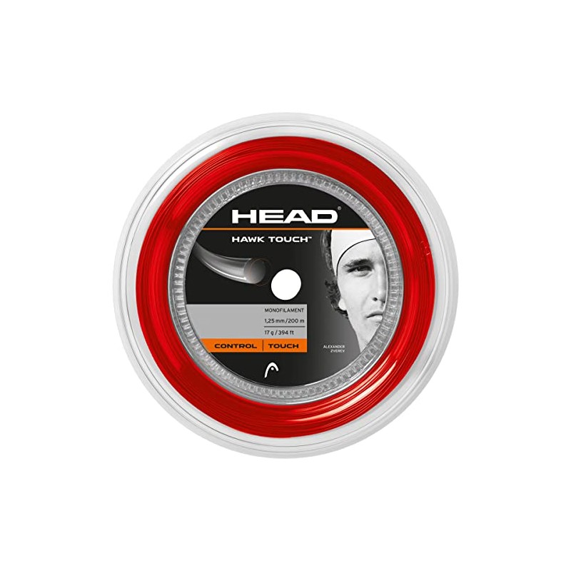 HEAD Unisex - Adult Hawk Touch Roll 120 Tennis String,