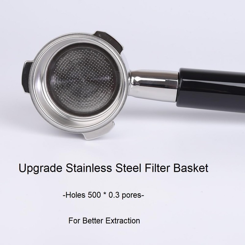 CAPFEI 51mm Bottomless Portafilter Compatible with CASABREWS CM5418, 3700Essential, Mr.