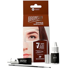 Bronsun Eyebrow Dye LONG LASTING UP TO 7 DAYS (No4: Chestnunt)
