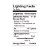 GE Lighting 66133 LED A21 Light Bulb with Medium Base,