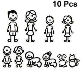 Tofficu 1 Sheet Pet Car Sticker Auto Decals Reflective Window Decal for Vehicle Decor Nighttime Visibility